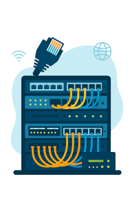 Cabeamento estruturado Bios Net